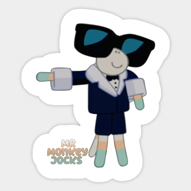 monyet jonk Sticker by koepoefan